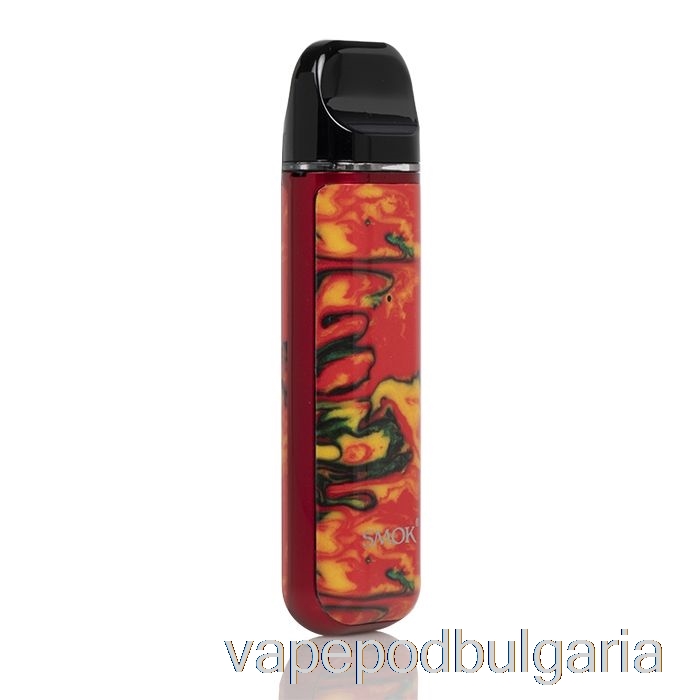 Vape Bulgaria Smok Novo 2 25w Pod система червена / жълта смола